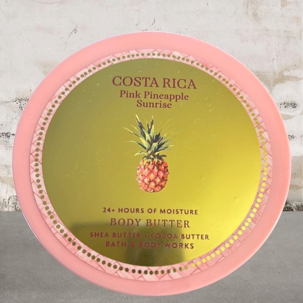 Bath & Body Works Pink Pineapple Sunrise Body Butter NWT